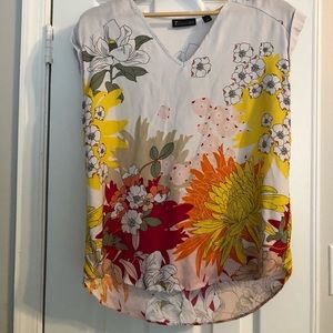 Small floral blouse